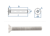 M4 x 12mm Senkschrauben DIN7991 Edelstahl A2 (10 Stk.)