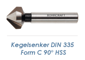 25mm HSS Kegelsenker  90° Rundschaft DIN335C  (1 Stk.)