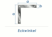 160 x 22mm Eckwinkel verzinkt (1 Stk.)