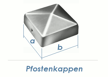 71 x 71mm Pfostenkappe feuerverzinkt (1 Stk.)