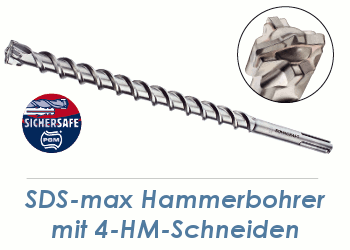 16 x 540/400mm SDS-max Hammerbohrer Pro 4-Schneider (1 Stk.)