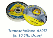 125 x 1mm Trennscheibe f. Metall / Edelstahl (in 10Stk....