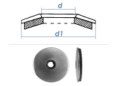 4,7 x 12,5mm Dichtscheibe Edelstahl A2 (10 Stk.)