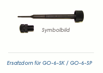 M6 Gewindedorn für GO-6-SK / GO-6-SP // Ersatzteil (1 Stk.)//AUSL//