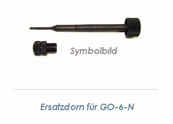 M6 Gewindedorn für GO-6-N // Ersatzteil (1 Stk.)//AUSL//