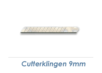 9mm Cutter Klingen - 10 Stk. Packung (1 Stk.)