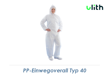 PP-Einwegoverall Typ 40  -  Gr. XL (1 Stk.)