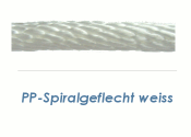 6mm PP Seil Spiralgeflochten wei&szlig; (je 1 lfm)