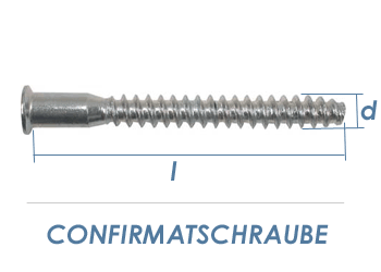 7 x 70mm Confirmatschraube (10 Stk.)