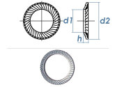M10 Schnorr® Sicherungsscheibe Typ S verzinkt (10 Stk.)