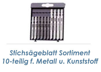 Stichsägeblätter Sortiment St-M 10-teilig für Metall (1 Stk.)
