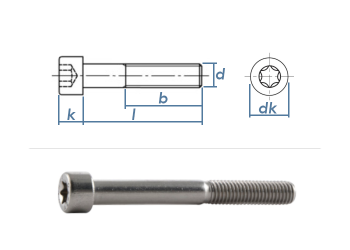 M2 x 4mm Zylinderschrauben TX ISO14579 Edelstahl A2 (10 Stk.)