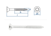 4,5 x 60mm Spanplattenschrauben TG TX Stahl verzinkt (10...