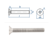 M8 x 120mm Senkschrauben DIN7991 Edelstahl A2 (1 Stk.)