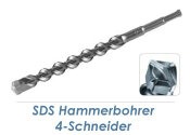 12 x 450/400mm SDS Hammerbohrer 4-Schneider (1 Stk.)