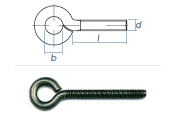 M4 x 10mm Ringschrauben Edelstahl A2 (10 Stk.)