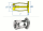 M5 x 23mm Spreiz-Blindnietmuttern Stahl (1 Stk.)