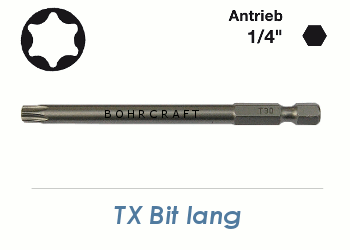 TX40 Bit Bohrcraft 75mm lang (1 Stk.)