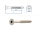 4,5 x 40mm Spanplattenschrauben Torx Teilgew. Edelstahl A2 (10 Stk.)