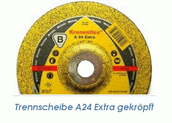 125 x 6mm Schruppscheibe für Metall - A24 Extra (1 Stk.)