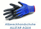 Allzweckhandschuhe Nitril Allstar Aqua schwarz Gr. 8 (M)...