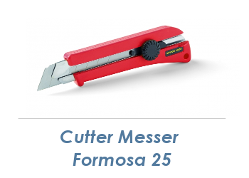 25mm Cutter Messer Formosa (1 Stk.)