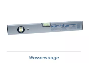 80cm Wasserwaage Leichtmetall eloxiert (1 Stk.)