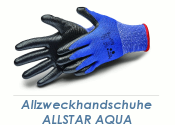 Allzweckhandschuhe Nitril Allstar Aqua schwarz Gr. 10 (XL) (1 Stk.)