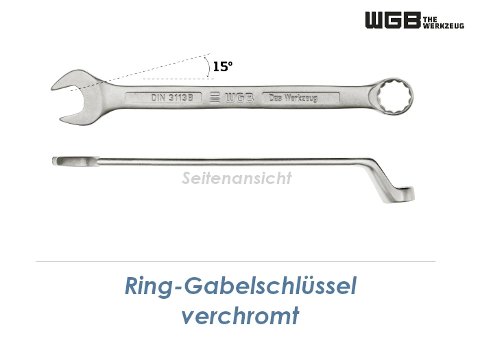 Williams 1206 MRC 12-kant Wende-Knarren-Ringschlüssel 6mm - Hochpoliert & Schnell Umschaltbar