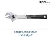 SW24 WGB Rollgabelschlüssel mit Softgriff verchromt...