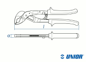 240mm UNIOR Selbsteinstellende Wapu-Zange 442/1 Hypo  (1...