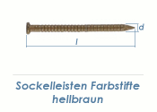 1,75 x 32mm Sockelleisten Farbstift hellbraun (100 Stk.)