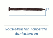 1,75 x 32mm Sockelleisten Farbstift dunkelbraun (100 Stk.)