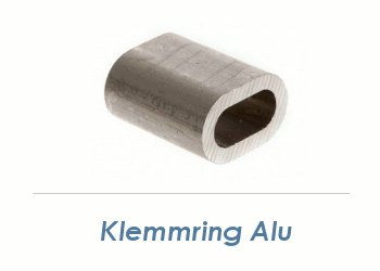 2mm Seil Klemmring Alu (10 Stk.)