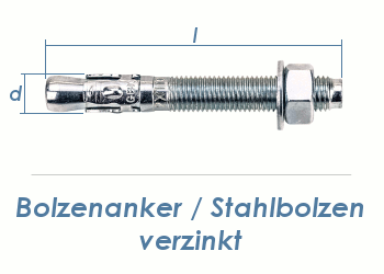 Gewindestange M6 x 17 Bohr 1,7 mm