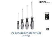 PZ WGB Schraubendreher Set 4-teilig mit 2K-Griff (1 Stk.)