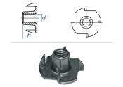 M5 x 8mm Einschlagmuttern Edelstahl A2 (1 Stk.)