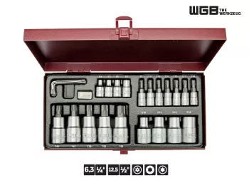 WGB TR/TX Steckschlüssel Set 23-teilig 3940 (1 Stk.)