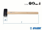 5kg UNIOR Schlegel mit Holzstiel 818 (1 Stk.)