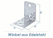 70 x 70 x 55mm Winkel mit Verstärkungsrippe...