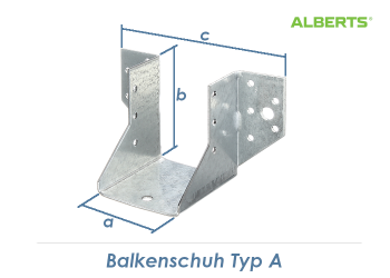 60 x 80mm Balkenschuh Aussen (1 Stk.)