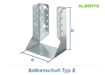 100 x 140mm Balkenschuh Innen (1 Stk.)