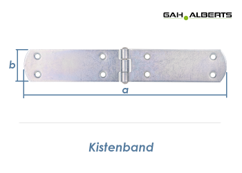 250 x 40mm Kistenband verzinkt (1 Stk.)