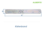 300 x 40mm Kistenband verzinkt (1 Stk.)