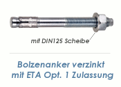 M12 x 118mm Bolzenanker verzinkt - ETA Opt. 1 (1 Stk.)