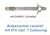 M12 x 300mm Bolzenanker verzinkt - ETA Opt. 7 (1 Stk.)