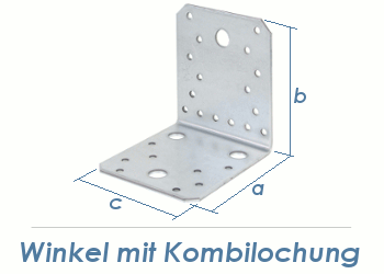 105 x 105 x 90mm Winkel verzinkt (1 Stk.)