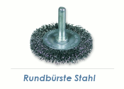 50 x 8-10 x 0,3mm Schaft-Rundbürste gewellt...