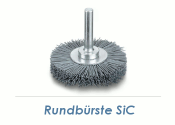 75 x 8-10 x 1,2mm Schaft-Rundbürste mit SiC Schleifborsten grob  (1 Stk.)