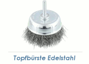 75 x 0,3mm Schaft-Topfbürste Einzeldraht Edelstahl...